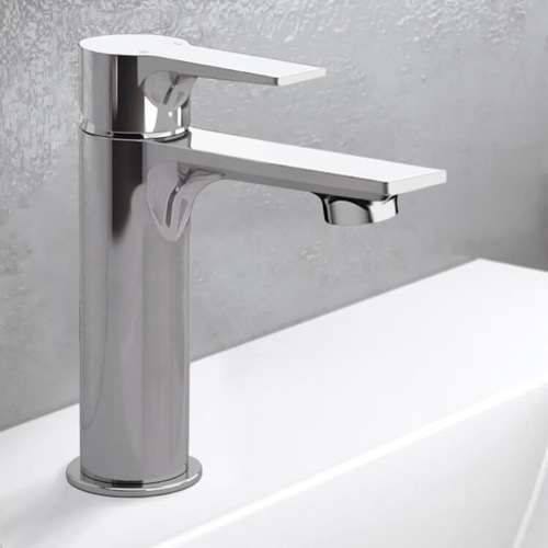 Chrome Single Hole Bathroom Faucet Chrome Single Hole Bathroom Faucet Remer EY11USNL-CR